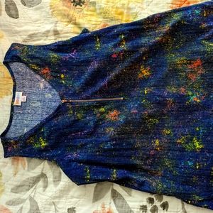 LuLaRoe zipper tank